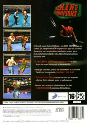 Simple 2000 Series Vol. 7 - The Boxing - Real Fist Fighter (Japan) box cover back